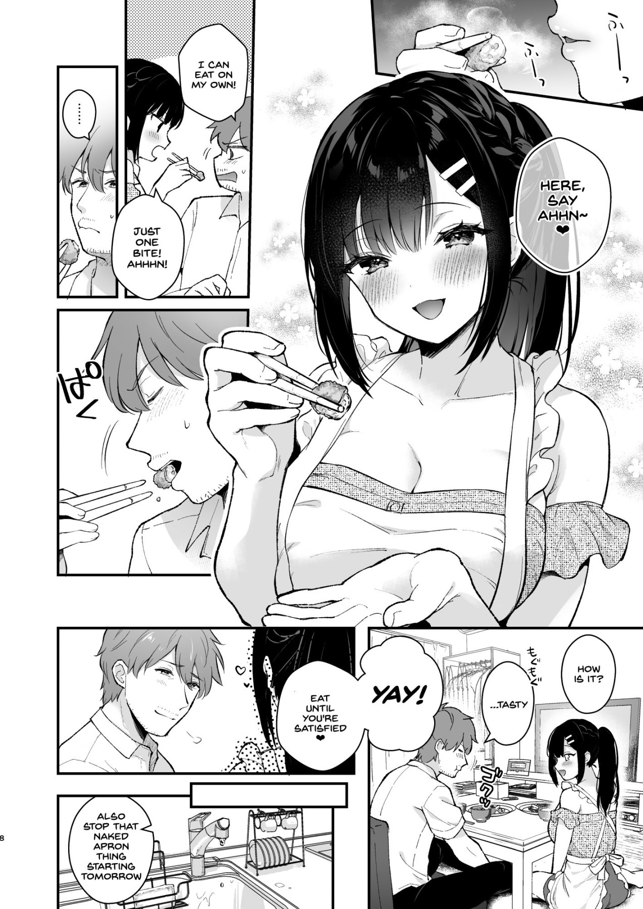 Hentai Manga Comic-Playing House With An Uninvited Student-Read-5